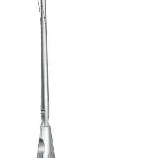 32-927-12-07  ~ UTERUSKÜRETTE, 12 MM, ST., BIEG., 31,5CM ~