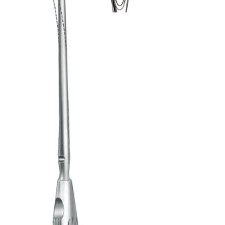 32-927-19-07  ~ UTERUSKÜRETTE, 19 MM, ST., BIEG., 31 CM ~