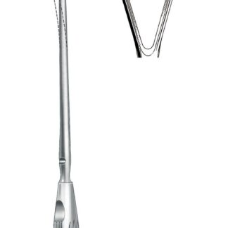 32-927-30-07  ~ UTERUSKÜRETTE, 30 MM, ST., BIEG., 34 CM ~