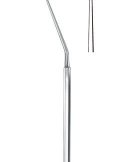 36-025-02-07  ~ HÄKCHEN, 0,6 MM, 90  AUFGEW. , 15,5 CM ~