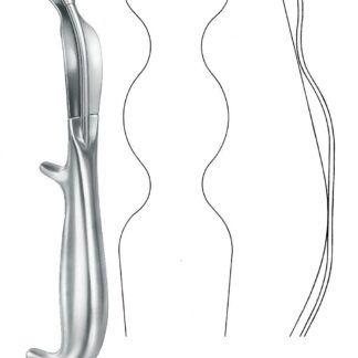 38-507-27-01  ~ INTRAORAL-RETRAKTOR, 25,5 MM, 26 CM, KL ~