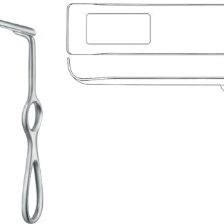 38-616-10-07  ~ ÄUSSERER PROGENIEHAKEN, LAUER, 15 CM ~