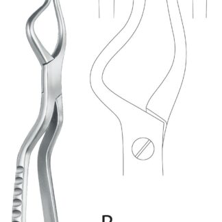 38-701-01-07  ~ REPOSITIONSZANGE, ROWE, RE., 21,5 CM ~