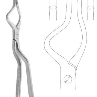 38-701-02-07  ~ REPOSITIONSZANGE, ROWE, RE., 24 CM ~
