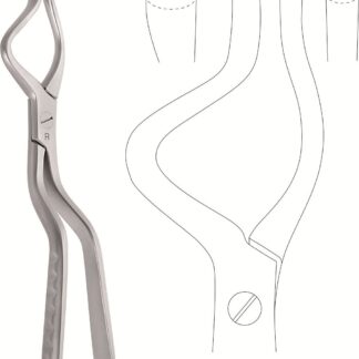 38-701-03-07  ~ REPOSITIONSZANGE, ROWE, RE., 24,5 CM ~