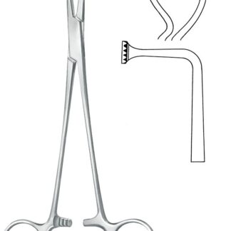 38-719-01-07  ~ KNOCHENHALTEZANGE, KEEN, LI., 17,5 CM ~