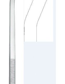 38-781-01-07  ~ OSTEOTOM, BAUER, 8 MM, ABGEB., 20,5 CM ~
