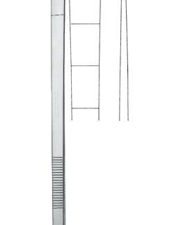 38-799-08-07  ~ OSTEOTOM, EPKER, 8 MM, ST. GEB., 18 CM ~