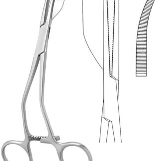 38-878-02-07  ~ RAMUSKLEMME, STEINHÄUSER, LI., 16 CM ~
