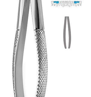 40-022-00-07  ~ ZAHNZANGE, ENGLISCHE FORM, FIG. 22 ~