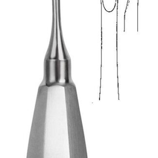 42-221-03-07  ~ LUXATOR N. BEIN, GEBOGEN, FIG. 3A, 4 MM ~