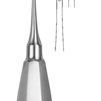 42-514-00-07  ~ WURZELHEBER N. BEIN, RUND, FIG. 0A, 2 MM ~