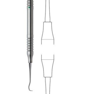 43-311-18-07  ~ SCALER, RUNDGRIFF, FIG. CI 2 3, GRUEN ~