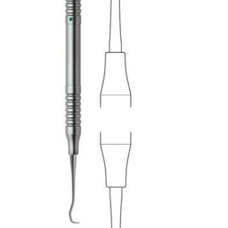 43-311-19-07  ~ SCALER, RUNDGRIFF, FIG. M23, GRUEN ~