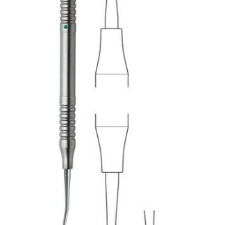 43-312-10-07  ~ SCALER, HYGIENIST, F. 6 7, 10 MM, GRUEN ~