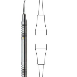 43-336-04-07  ~ MINI-KUERETTE, GRACEY, 3 4, RUNDG., GELB ~