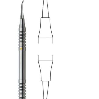 43-336-06-07  ~ MINI-KUERETTE, GRACEY, 5 6, RUNDG., GELB ~