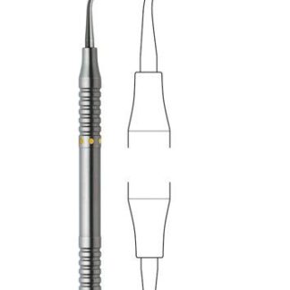 43-338-08-07  ~ KUERETTE, GRACEY-RIGID, 7 8, RUND, GRAU ~