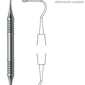 43-810-01-07  ~ RONCATI FEILE GEBOGEN DIAMANTIERT ~