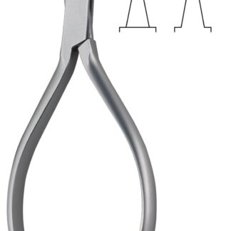 47-585-01-07  ~ DRAHTBIEGEZANGE N. ANGLE, 12 CM ~