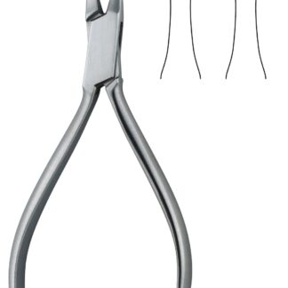 47-794-13-07  ~ KONTURZANGE N. ABELL, GERADE, 13 CM ~