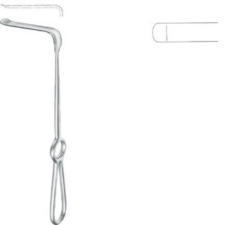 48-101-35-07  ~ WEICHTEILHAKEN, AUFGEB., 35X10 MM, 23 CM ~