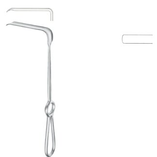 48-103-25-07  ~ WEICHTEILHAKEN, ABGEB., 25X7 MM, 21 CM ~