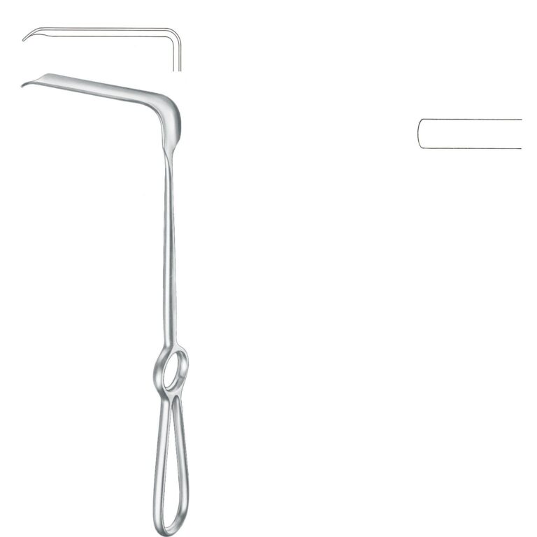 48-103-25-07 48-103-25-07  ~ WEICHTEILHAKEN, ABGEB., 25X7 MM, 21 CM ~