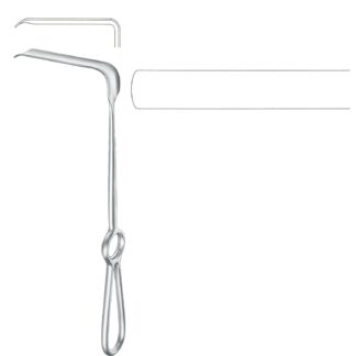 48-103-80-07  ~ WEICHTEILHAKEN, ABGEB., 86X17 MM, 23,5CM ~