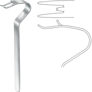 48-125-15-07  ~ KINNHALTER, OBWEGESER, 16,5 MM, 16 CM ~