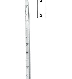 48-156-06-07  ~ SEPTUMOSTEOTOM, OBWEGESER, 6 MM, 19 CM ~
