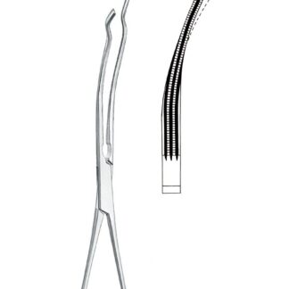 48-163-01-07  ~ FRAGMENTKLEMME, OBWEGESER, LI., 21 CM ~