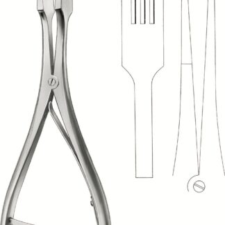 48-164-15-07  ~ Knochenspreizer, Obwegeser, 15 mm, 22cm ~