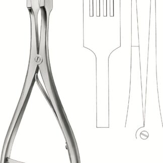 48-164-20-07  ~ Knochenspreizer, Obwegeser, 20 mm, 22cm ~