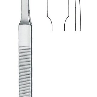 48-273-10-07  ~ OSTEOTOM, TESSIER, GEB., 10 MM, 18 CM ~