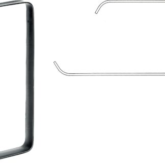 48-331-05-07  ~ WEICHTEILHAKEN, TESSIER, 50X12 68X16 MM ~