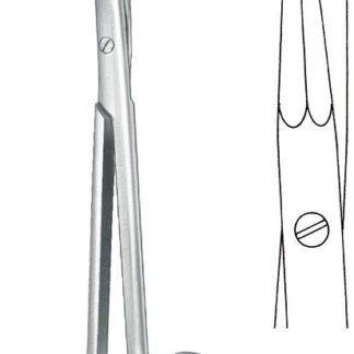 48-351-13-07  ~ UNTERMINIERSCHERE, TESSIER, GEB., 13 CM ~