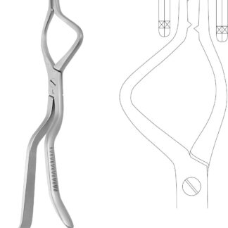 48-360-02-07  ~ REPOSITIONSZANGE, LI., ERWACHS., 23 CM ~
