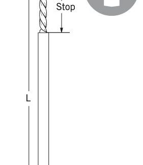 50-022-01-07  ~ VORBOHRER 2,2 X 70MM, JKUPPLUNG ~