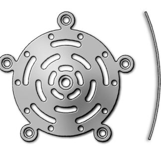 50-309-30-09  ~ BURR HOLE COVER, 1,0, D20MM, 0,3MM ~