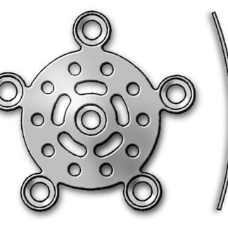 50-310-22-71  ~ BURR HOLE COVER, 1,5,D12MM,0,3MM,VORGEF. ~