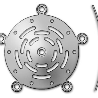 50-310-32-71  ~ BURR HOLE COVER, 1,5MM, D22MM ~