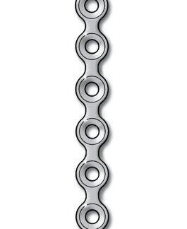 50-370-08-09  ~ MINIPL., 2,0, 8-LOCH, GERADE, 0,6 MM ~