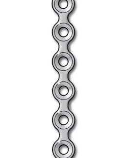 50-370-08-91  ~ MINIPL., 2,0, 8-LOCH, GERADE, 0,6 MM ~