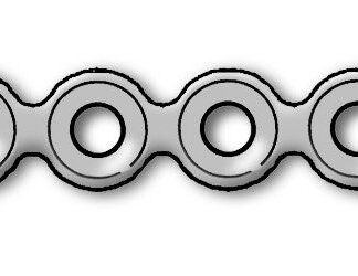 50-405-17-09  ~ MINIPL. 2,0, 20-LOCH, GERADE, 1MM ~