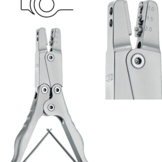 50-502-11-07  ~ PLATTENSCHNEIDEZANGE FÜR D1,0 1,5 2,0 ~