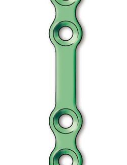 50-714-04-09  ~ FRAKTURPL. 4-LOCH GERADE LANG T=1,5MM RB ~