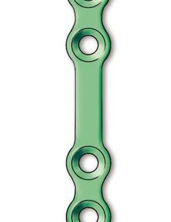 50-714-04-71  ~ FRAKTURPL. 4-LOCH GER.LANG T=1,5MM STER. ~