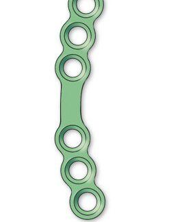 50-730-06-09  ~ MINI SAG.PLATTE 6-LOCH KURZ.STEG T=1,0MM ~