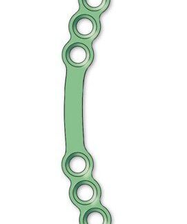 50-732-06-09  ~ MINI SAG.PLATTE 6-LOCH LANG.STEG T=1,0MM ~